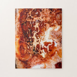 Djup höstuppsättning i ston pussel