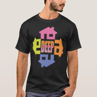 Djup husutslagsplats av Stephen Hughes T-shirt