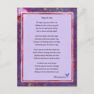 Djup i din Dikt Vykort