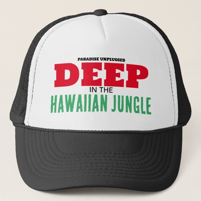 DJUP I HAWAIIAN JUNGLE KEPS (Framsida)