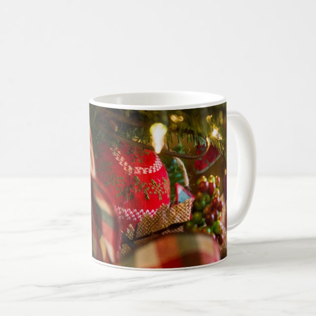 Djup i Julgran-kaffe Mugg (Framsida höger)