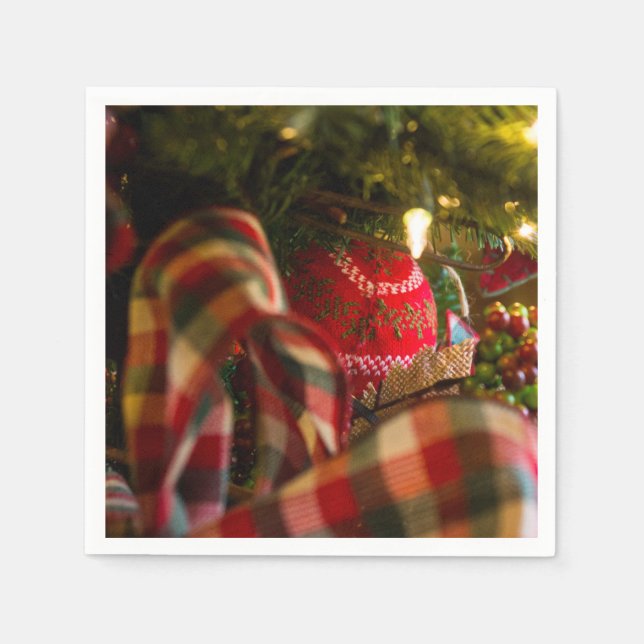 Djup i Julgran Pappersservett (Framsidan)