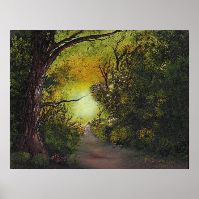 Djup i skogen poster (Framsidan)