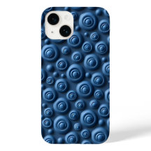 Djup Indigo Spiral iPhone-fodral Modern Design