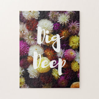 Djup Jigsaw för pik Pussel