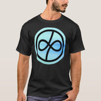 Djup Lila Band Logotyp T-Shirt