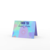 Djup Lila Soft Bröllop