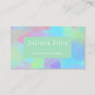 Djup Lila Soft med QR Visitkort