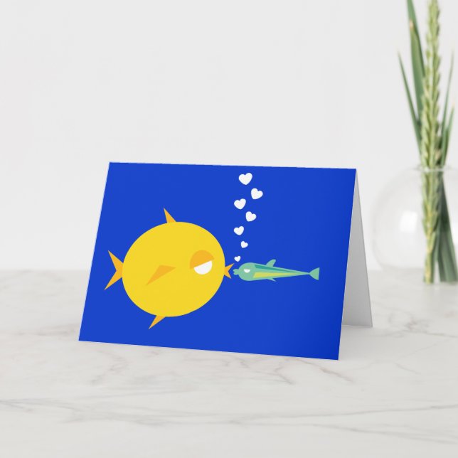 Djup Love_Happy bröllopsdag Kort (Framsida)