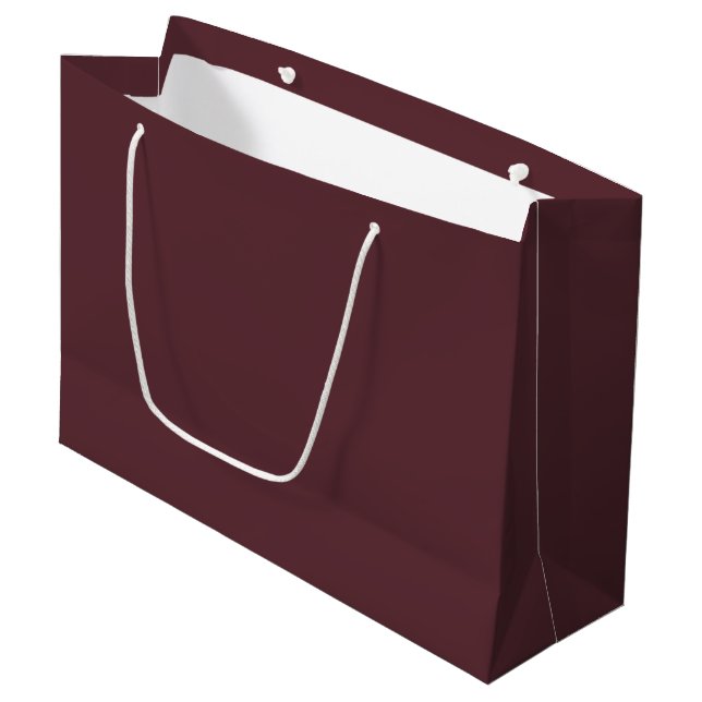 Djup Maroon Enfärgad (Framsidan Vinklad)