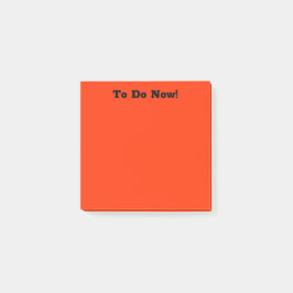 Djup Orange Post-it Block