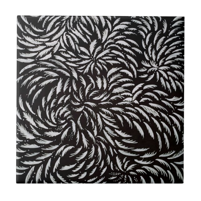 Djup på det undermedvetna sinnet kakelplatta (Framsidan)