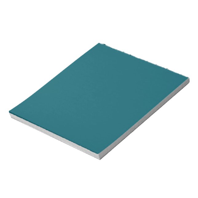 Djup Petrol Notepad Anteckningsblock (Roterad)