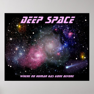 Djup plats poster