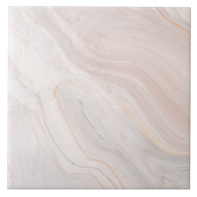 Djup Rosa Marble Avslutar dekorativ 6-tumsruta Kakelplatta (Framsidan)