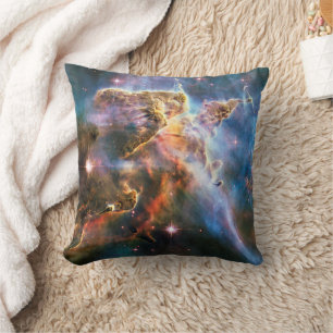 Djup rymd Cosmic Celestial Nebula Vibes Aesthetic Kudde