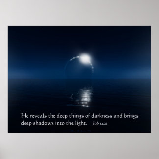 Djup sak av mörkret poster