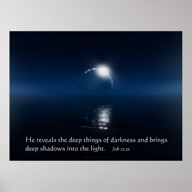 Djup sak av mörkret poster (Framsidan)