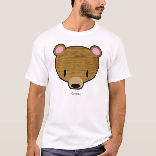 djup skogen kuma-chan t shirt (Framsida)