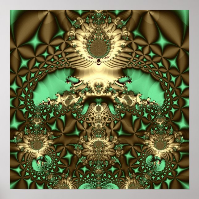 djup skogen poster (Framsidan)