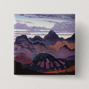 Djup skymning, Pyrenees, c.1912-13 (olja på panel Knapp