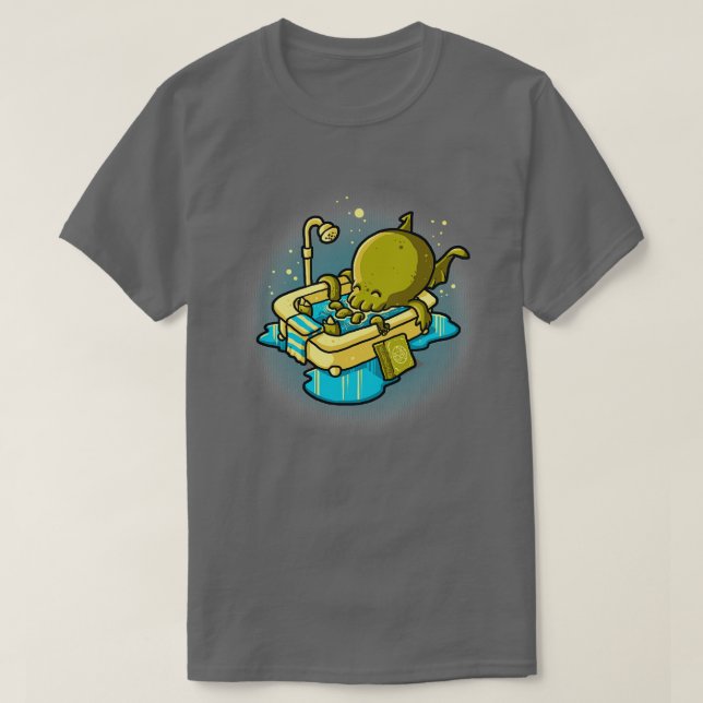 Djup slappna av t shirt (Design framsida)