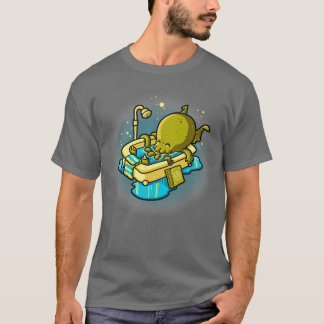Djup slappna av t shirt