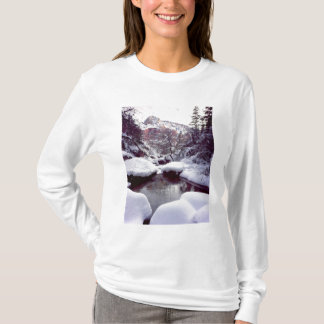 Djup snö vid Middle Emerald Pools T-shirt