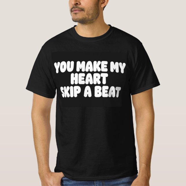 Djup Svart Tomhet T Shirt (Framsida)