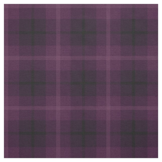 Djup varm lavendel, plommonet, svart/rosa görar tyg (Provkarta)
