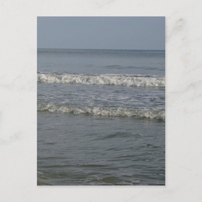 Djupa blå hav vykort (Framsida)