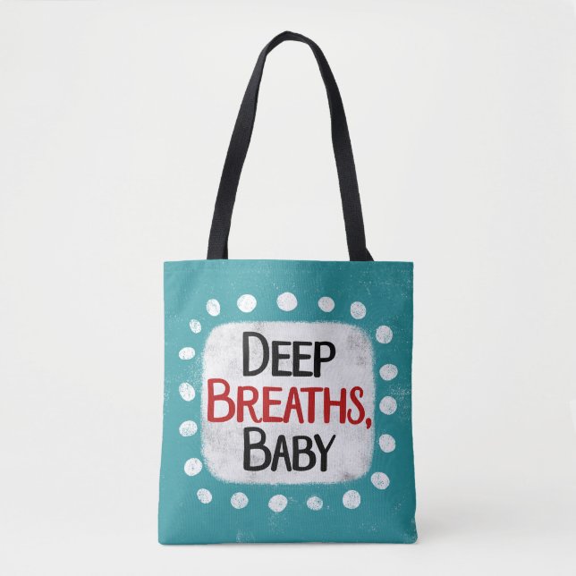 Djupa bröstkorg, Baby Tote Bag Tygkasse (Framsida)