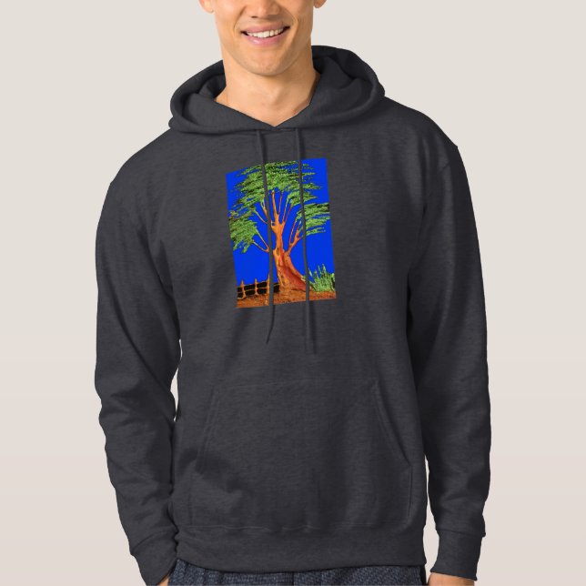 Djupa Forest Hakuna Matata Kids' Hans här är jag Sweatshirt Med Luva (Framsida)
