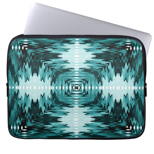 Djupa havsnät..... laptop fodral (Framsidan)