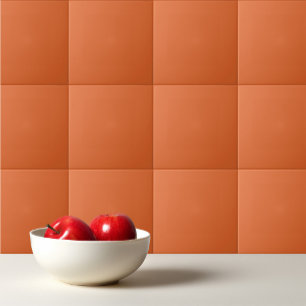 Djupa orangar av vanlig fast färg-morot kakelplatta