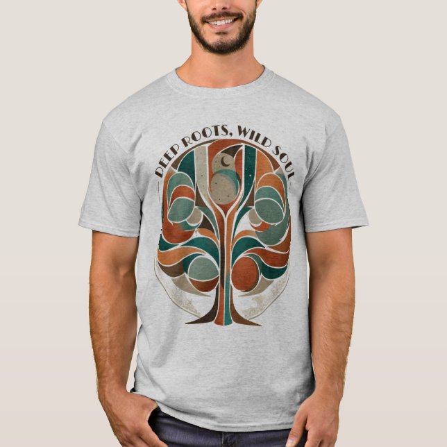 Djupa Rötter T Shirt (Framsida)