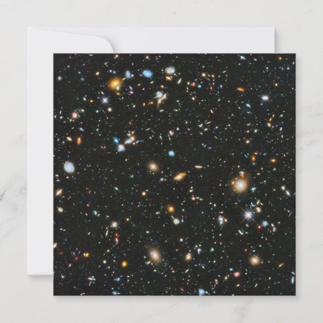 Djupa rymdstjärnor och galaxer (Framsida)