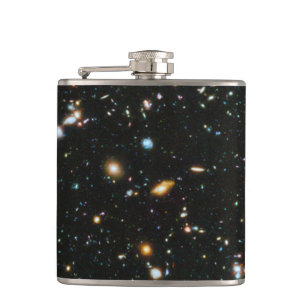 Djupa rymdstjärnor och galaxer fickplunta