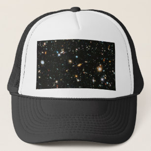 Djupa rymdstjärnor och galaxer keps