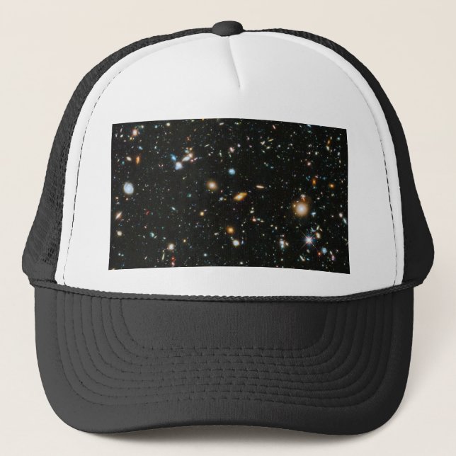 Djupa rymdstjärnor och galaxer keps (Framsida)