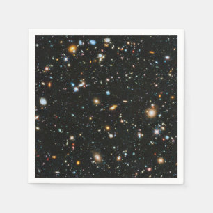 Djupa rymdstjärnor och galaxer pappersservett