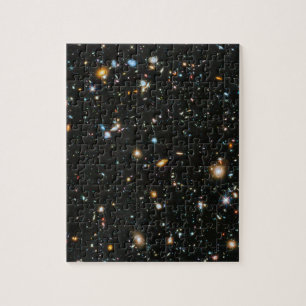 Djupa rymdstjärnor och galaxer pussel