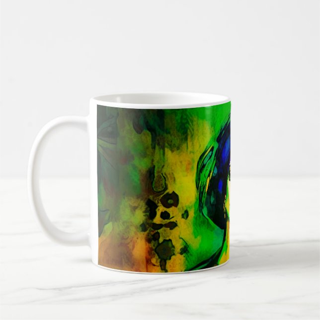 Djupa tankar kaffemugg (Vänster)