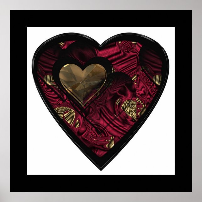 "djupare och djupare"* poster (Framsidan)