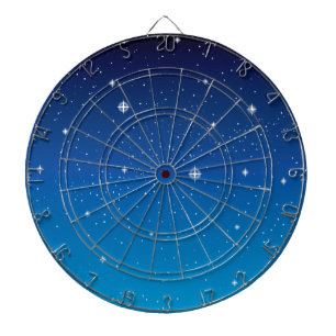 Djupblå himmel för Starry natt Piltavla