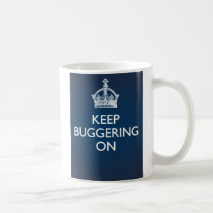 Djupblå KBO-mugg - Kaffemugg