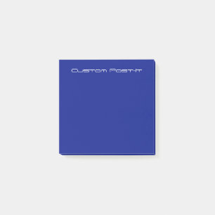 Djupblå Post-it Block