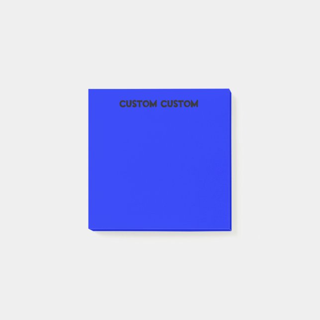 Djupblå Post-it Block (Framsida)
