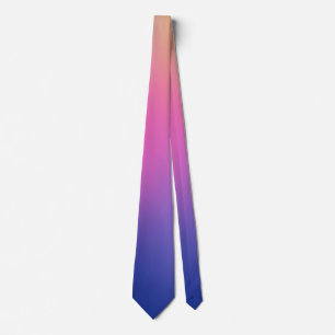 Djupblå rosa av Söt Färggradient Slips
