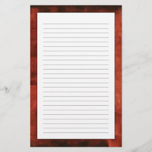 Djupbrottsmålning med geometriska former brevpapper